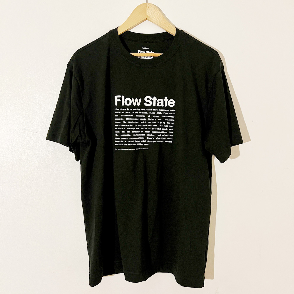 Flow State Text Tee (Summer '23)